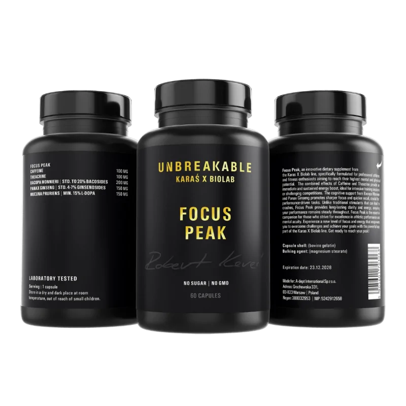 Home focus peak unbreakable 60 caps