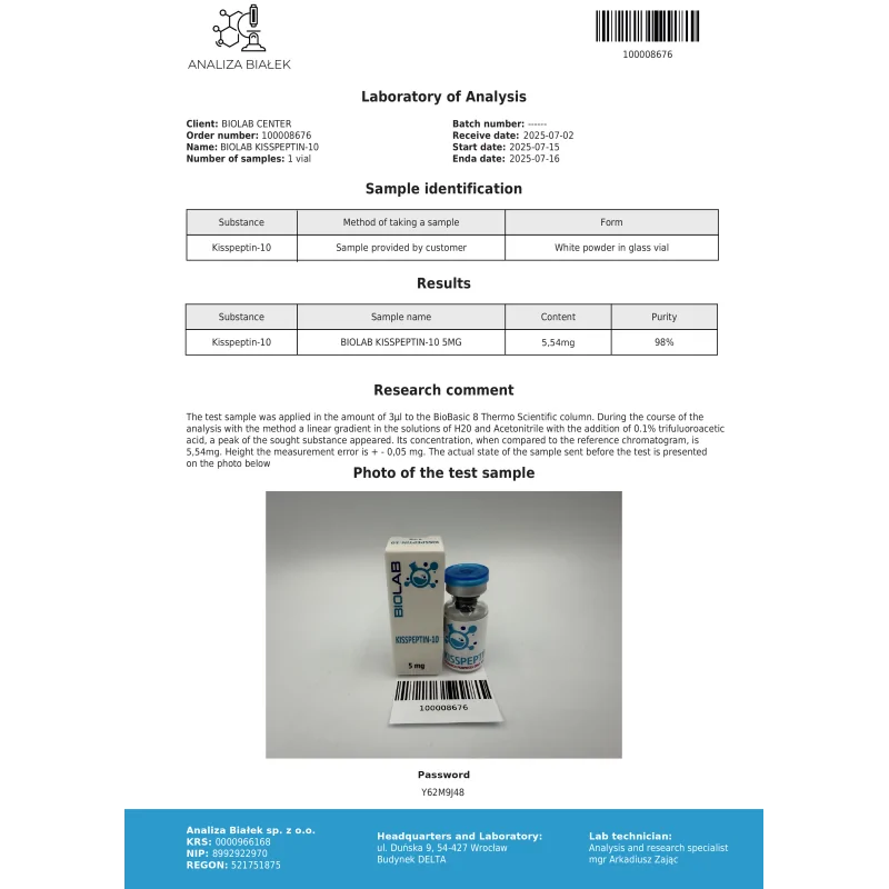 Kisspeptin-10 spray 5mg Kisspeptin-10 spray 5mg