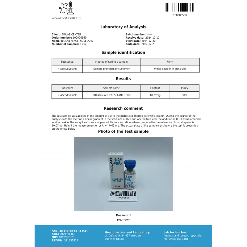 n acetyl selank 10mg n acetyl selank 10mg